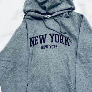 NWOT New York Grey Sweatshirt
